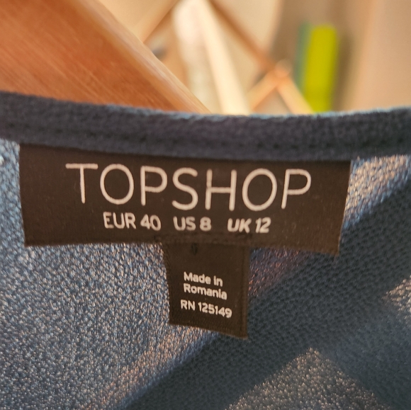 Topshop twist front blouse - Picture 3 of 3